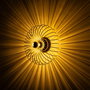 Opviq Karsortel - N-645-1 Aplique de Pared Dorado